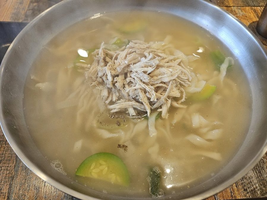 수란칼국수