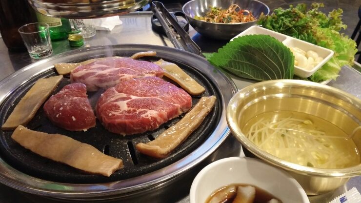 마당쇠껍데기와소금구이