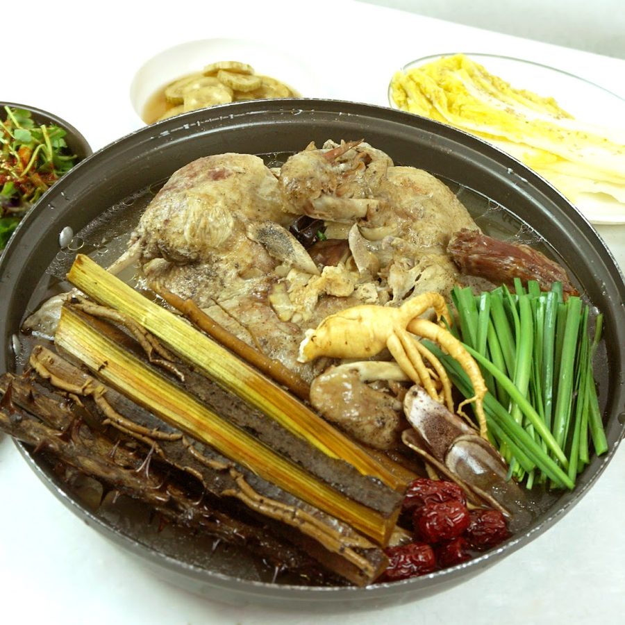 하루방유황오리