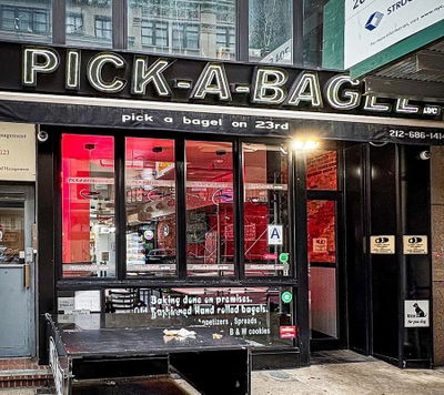 Pick A Bagel on 23rd street