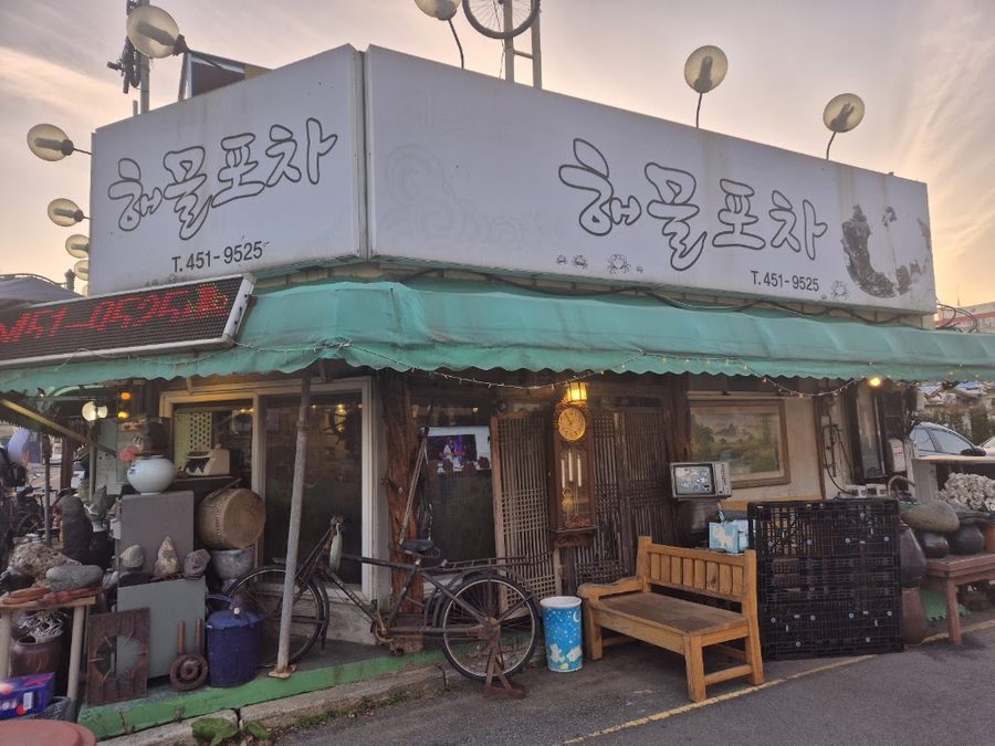 海鮮布帳馬車