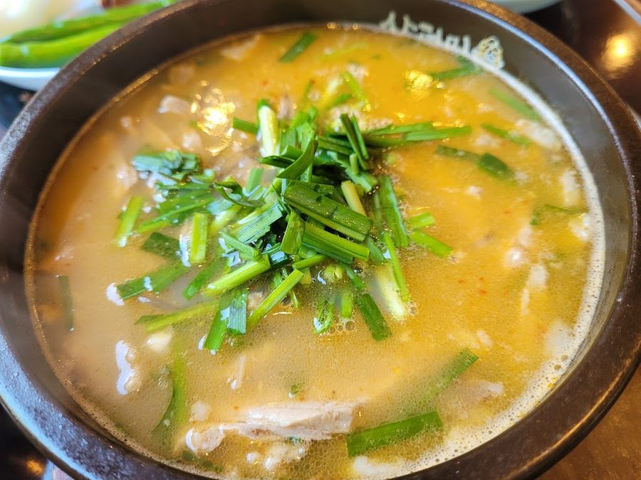 サンドミ ミソンテジクッパ 新月城店