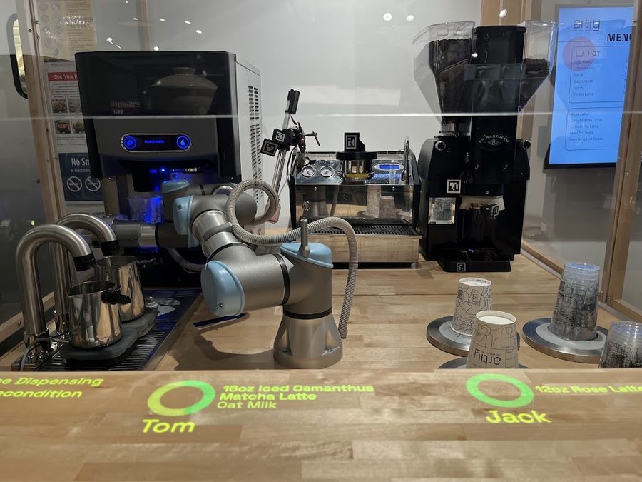 Artly Robot Coffee @ MUJI Chelsea Market