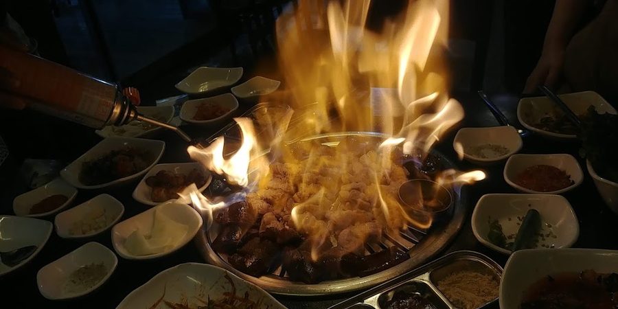 꾸바꾸바숯불구이