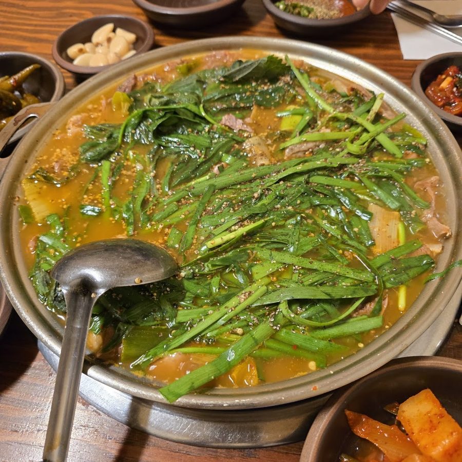 가마솥 염소요리