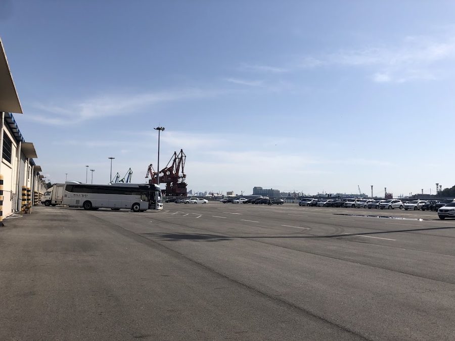 Incheon Inner Port Pier 8 Parking Lot