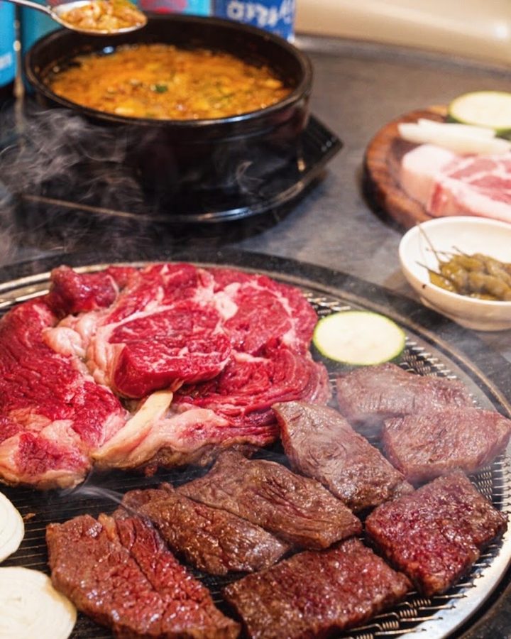 Black Pork Jeju Beef and Chicken