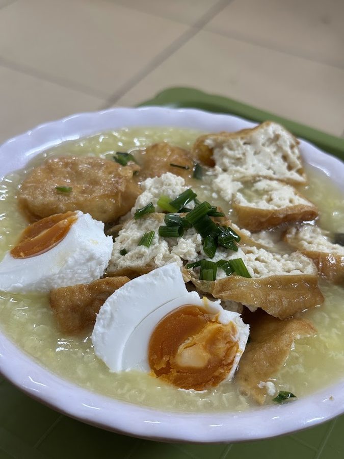 Cháo đậu cà Bà-O