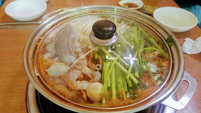 산낙지 해물찜 탕