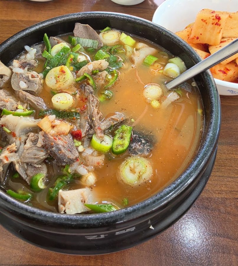 약수순대국