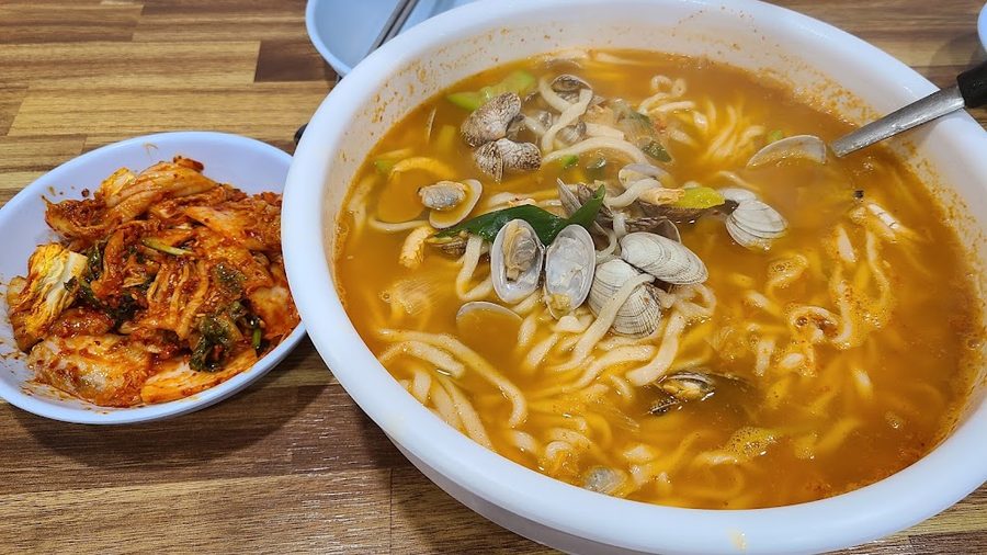 이가네바지락칼국수