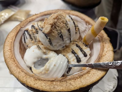 Malay Coconut ice cream