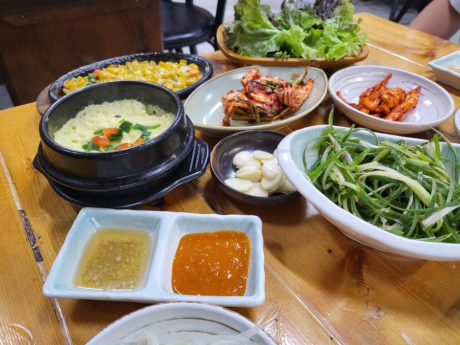경포야참숯화로구이