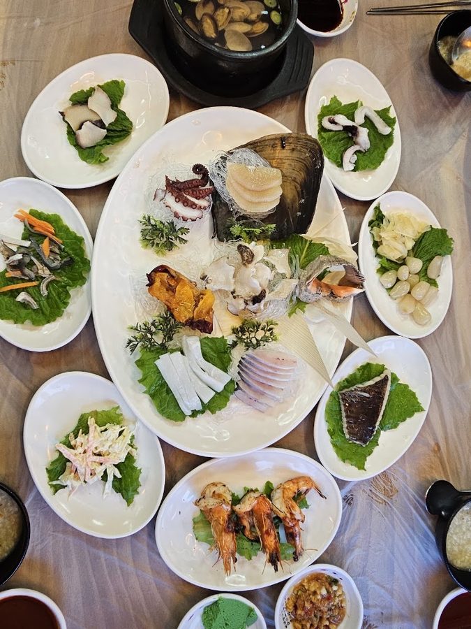 現代生魚片店