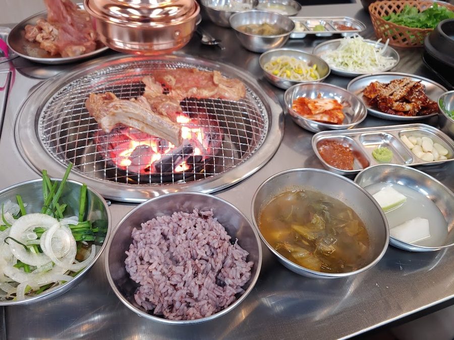안골숯불갈비