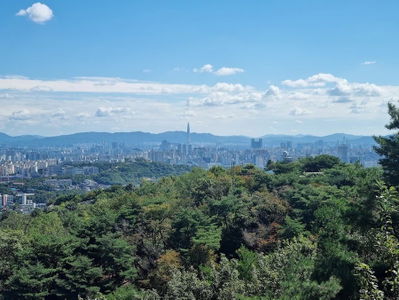 한양도성 순성길 전망 안내도