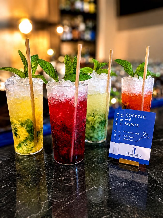 THE BLUE DOOR Fukuoka Nakasu Cocktail Bar