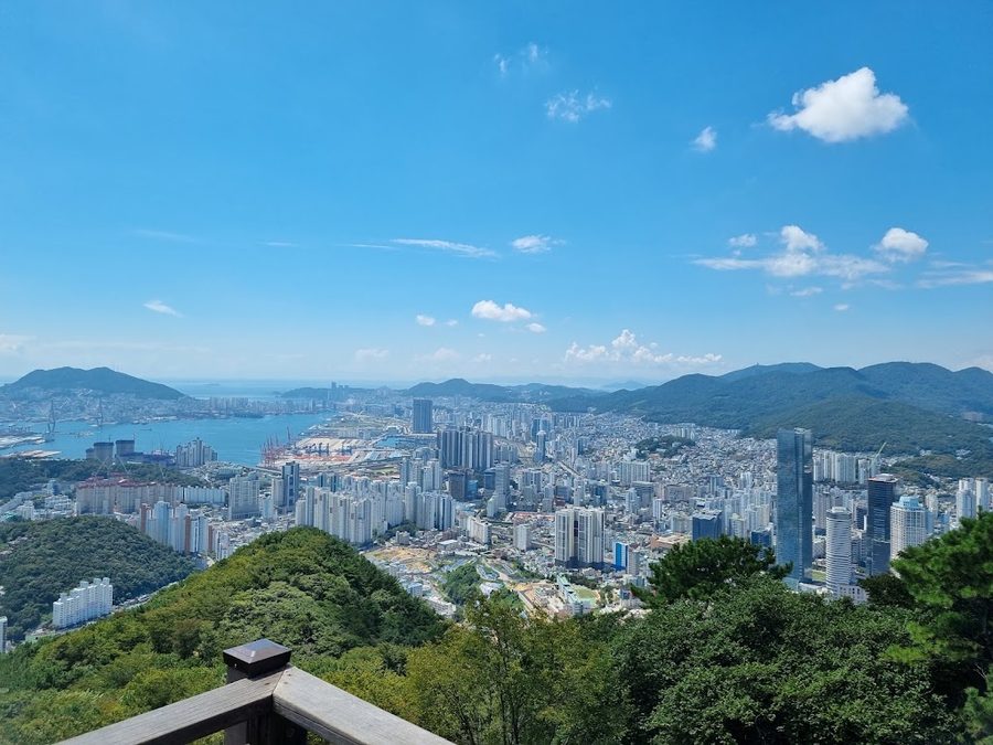 황령산 사자봉 전망데크
