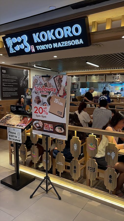 Menya Kokoro Mazesoba Ramen Plaza Singapura