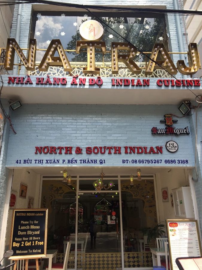 Shri Natraj Indian Cuisine - Best Indian Restaurant in Ho Chi Minh City (Saigon), Vietnam