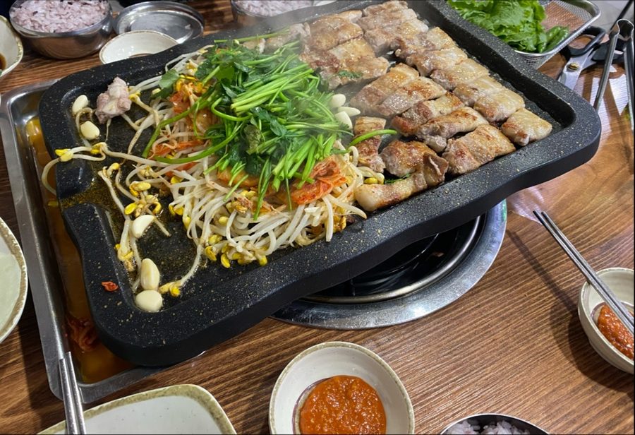 Tongdwaejine Minari Samgyeopsal