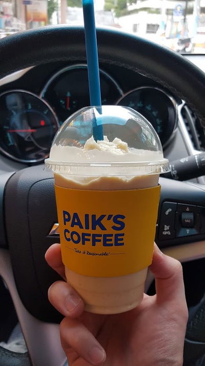 Paik's Coffee Dong-A University Seunghak Branch