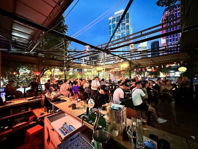 In SaiGong Rooftop Sports Bar