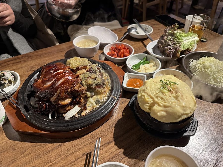 Taste the five-spice pig trotters