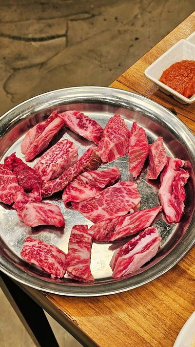 한우짝갈비살