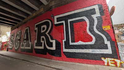 Banksy's 'Designated Graffiti Area' Shoreditch