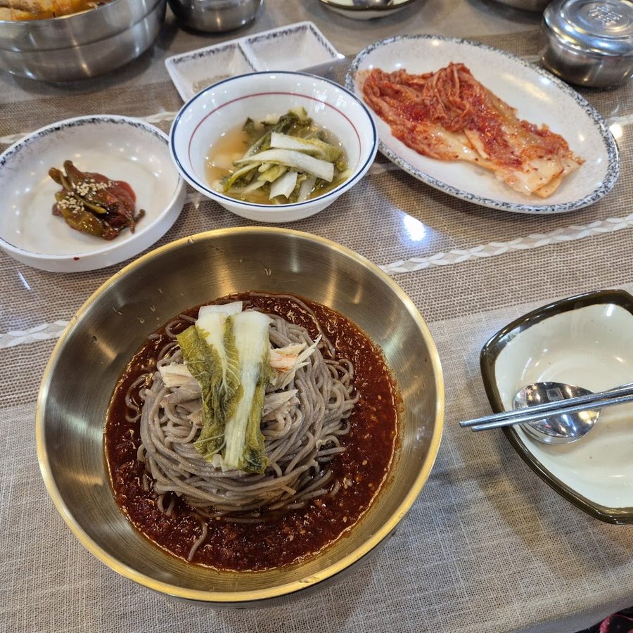 Pyeongyang Chogye-tang Makguksu