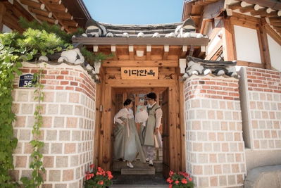 돌사진 한옥스튜디오 이다한옥