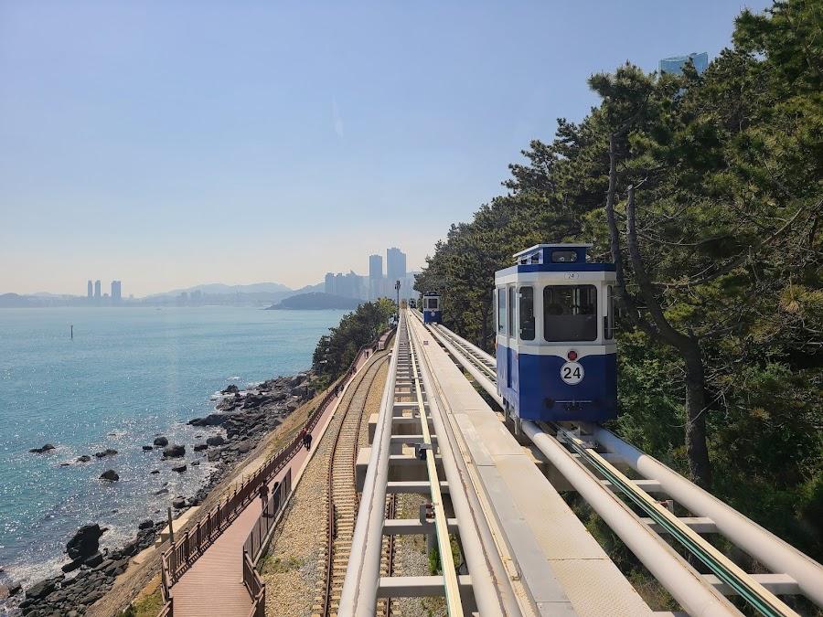 海雲臺藍線公園 尾浦站