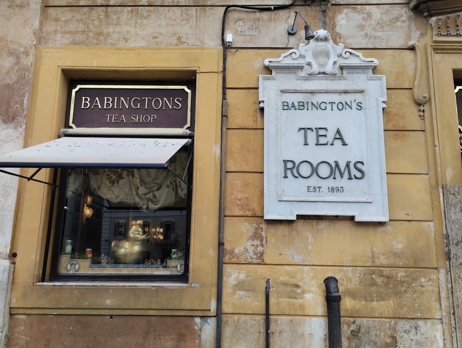 Babington's tea room