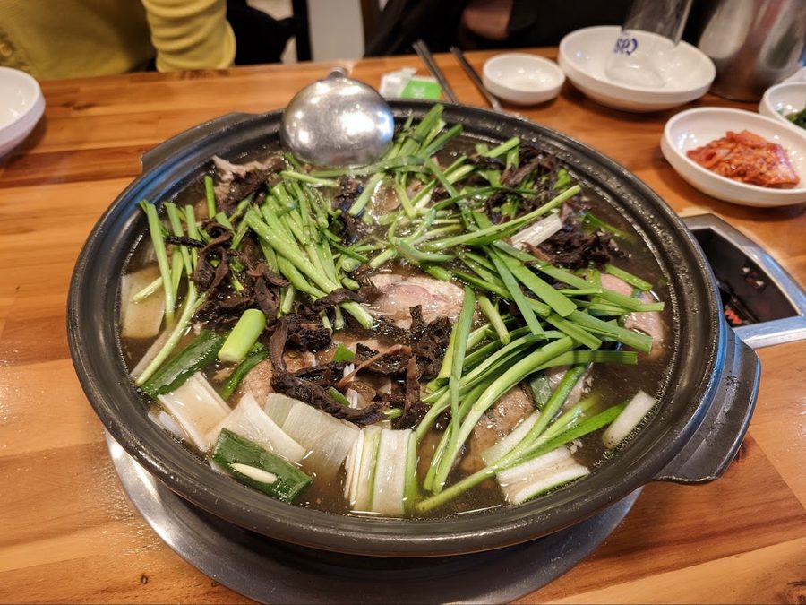 자연능이버섯백숙