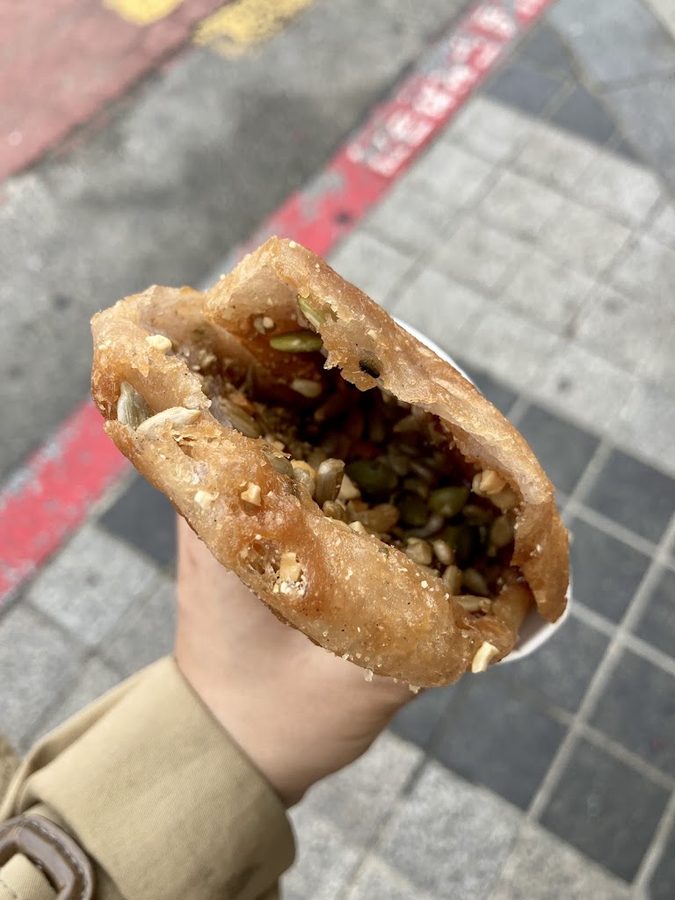 Gangneung Bangatgan Ssiat Hotteok