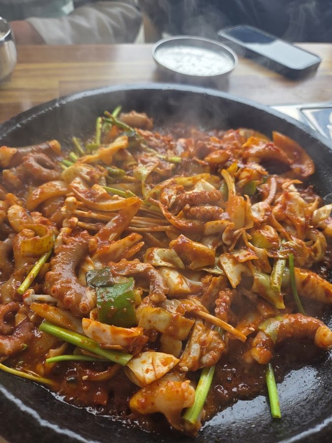 Daehan Bokguk Dolpan Nakji Bokkeum