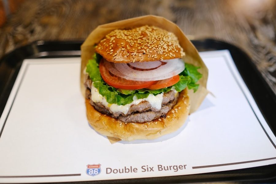 Double six burger