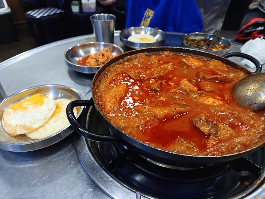 전주장터순대국밥