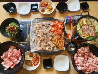 희한한삼춘 흑돼지대패구이 샤브샤브