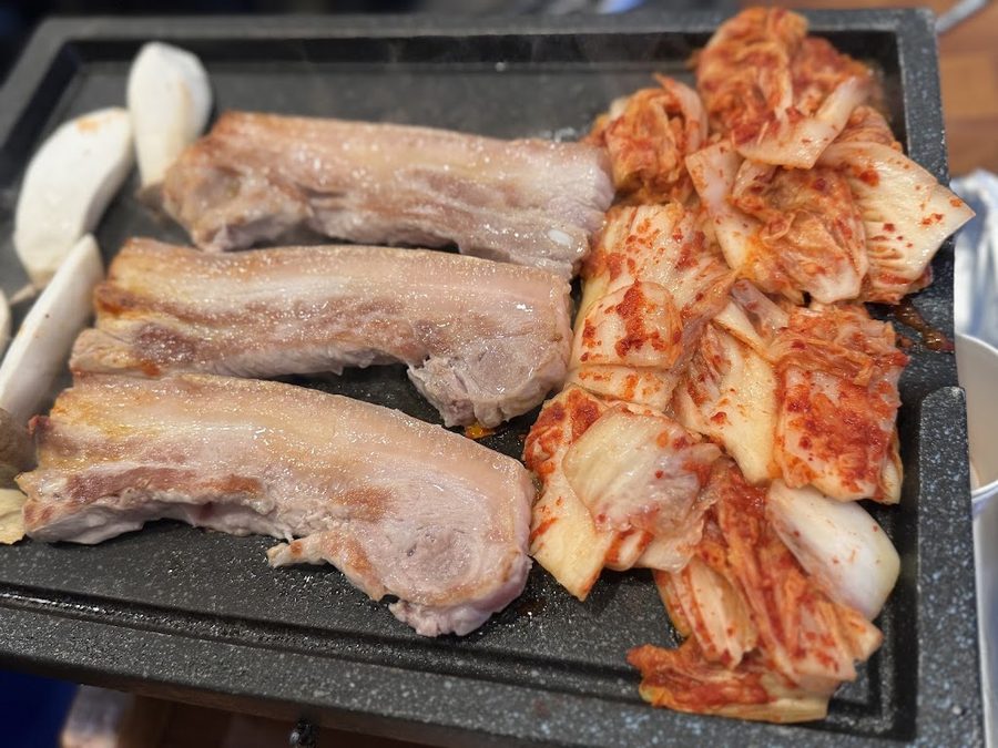 구들장 삼겹살