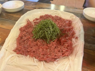 孟女士肉膾生牛肉