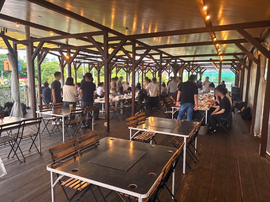 The BBQ Garden in Tenshiba