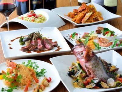 Italian dining Pesca Namba