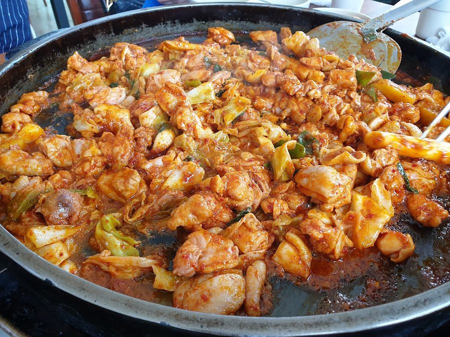 오십년전통닭갈비