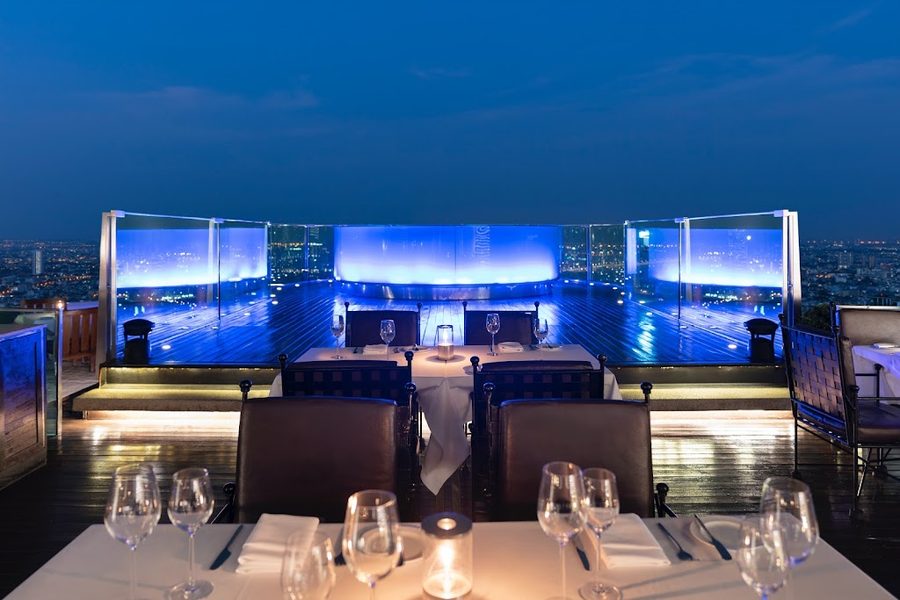 Rooftop bar