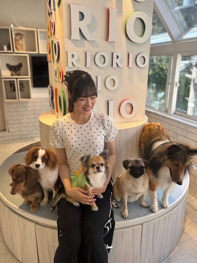 Dog Cafe Rio in SHINJUKU