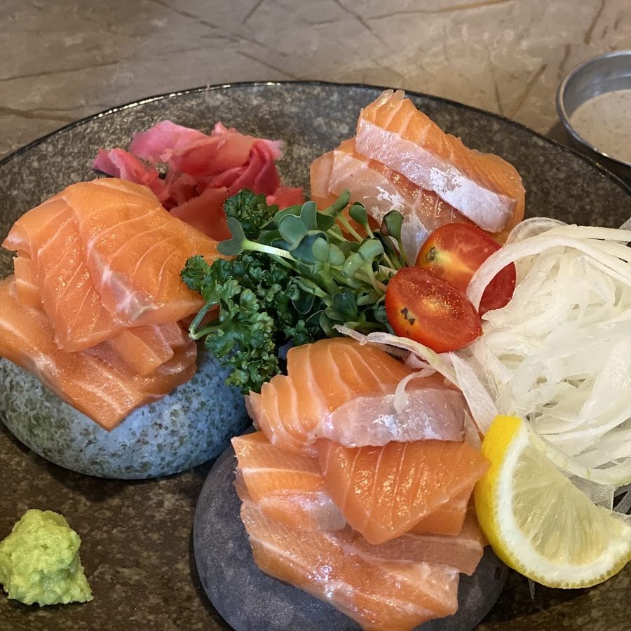 清酒與鮭魚