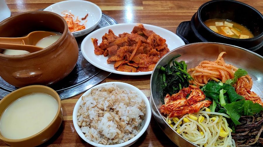 Mannyeon Geongang Boribap