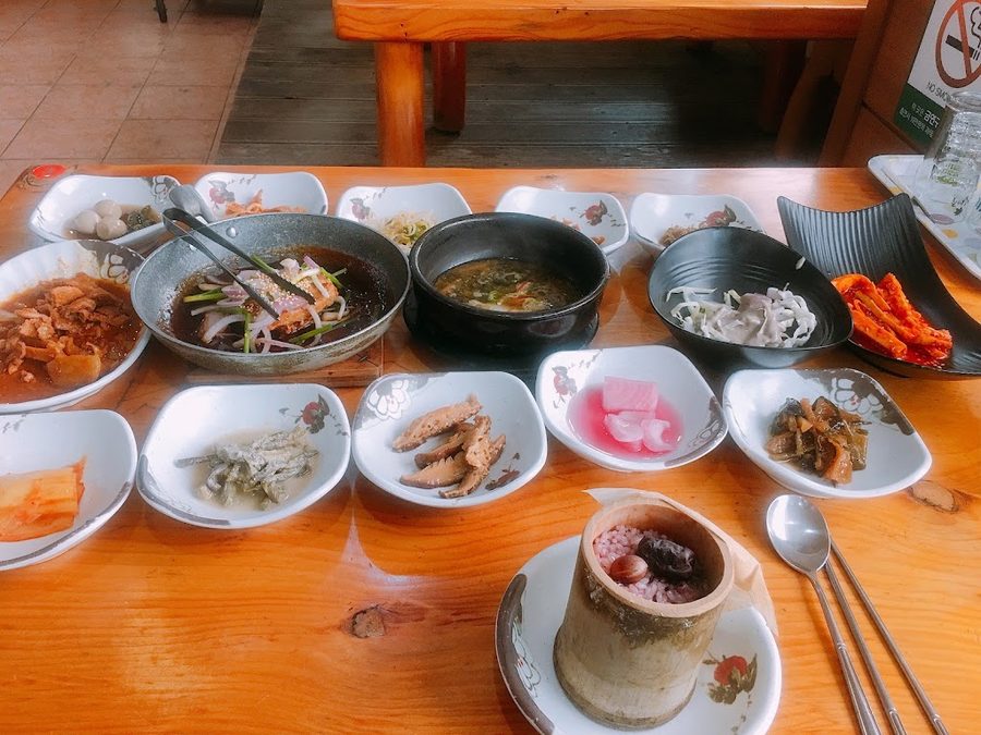 ミョンガチュクスン料理